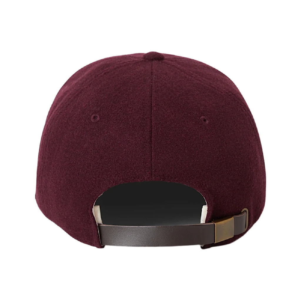 Brixton Big B Adjustable Cap - Port Textured Wool - back