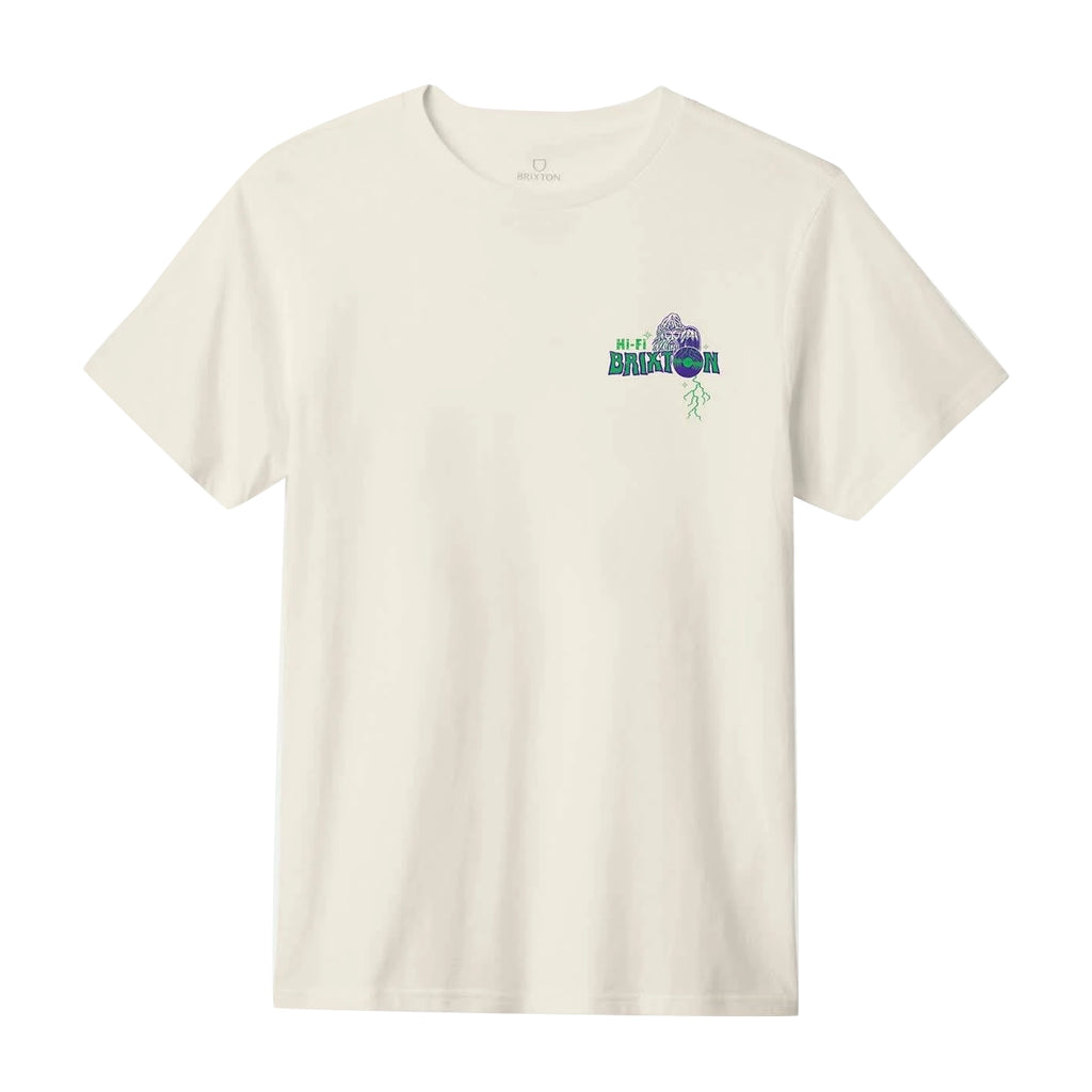 Brixton Maddox T Shirt - Cream - front