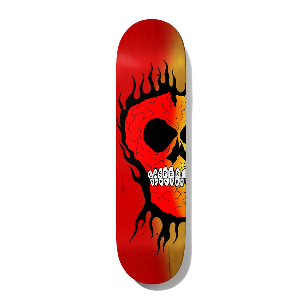 Baker Skateboards CB Rasta Skull B2 Skateboard Deck - 8.5" - Bottom 