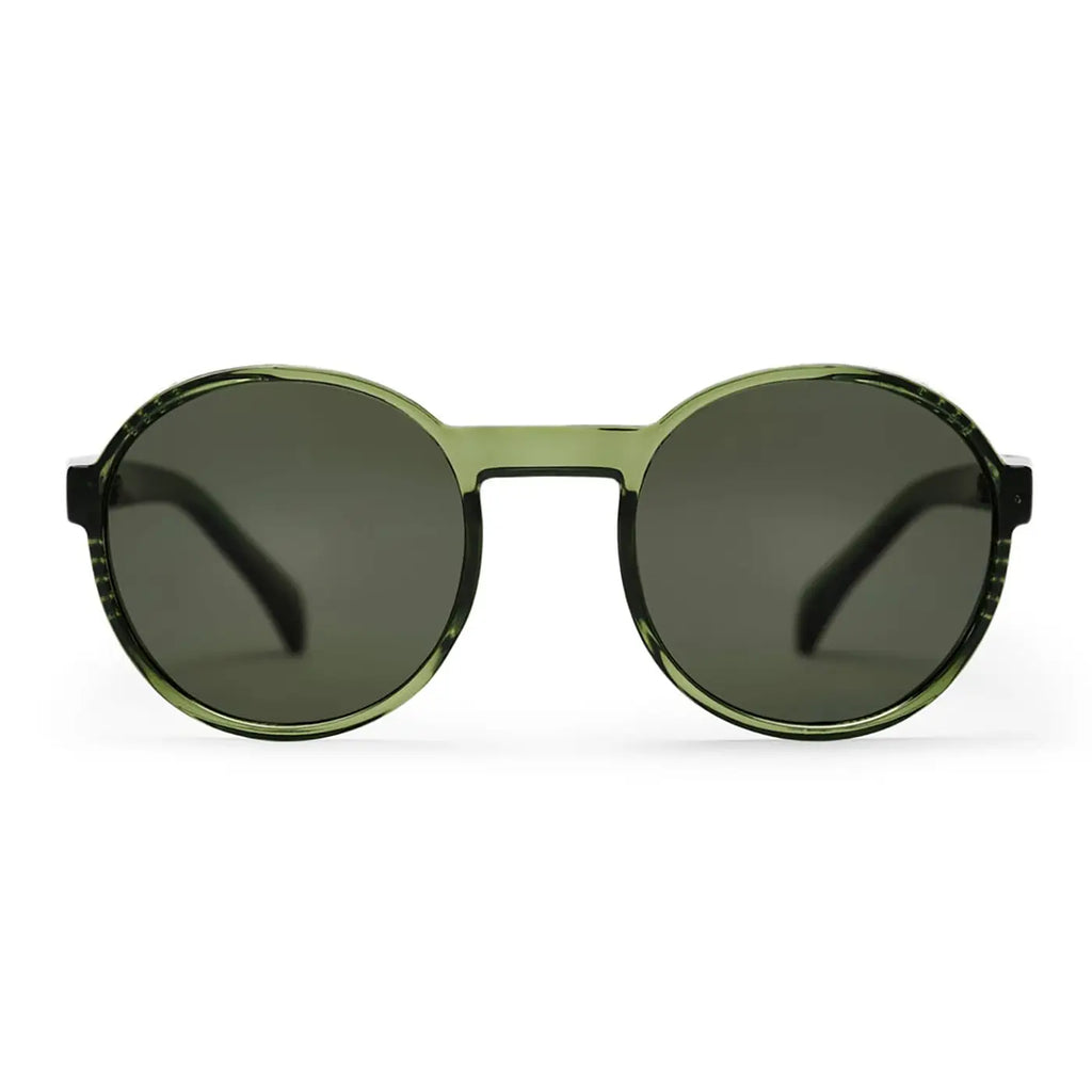 CHPO Brand Rille Sunglasses - Forest Green - main