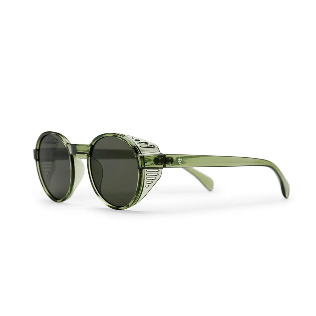 CHPO Brand Rille Sunglasses - Forest Green - side