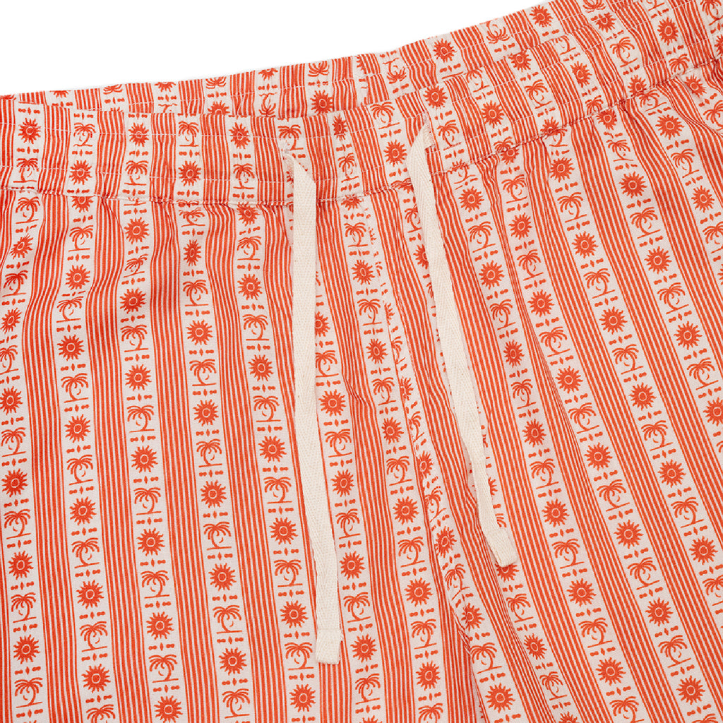 Parlez Cruz Shorts - Terracotta - drawstring
