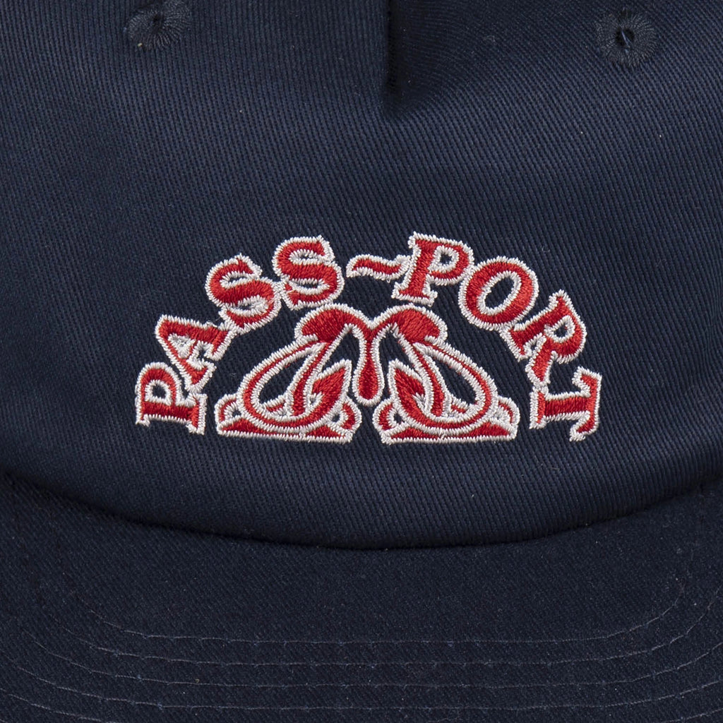 PassPort Crystal 5 Panel Cap - Navy