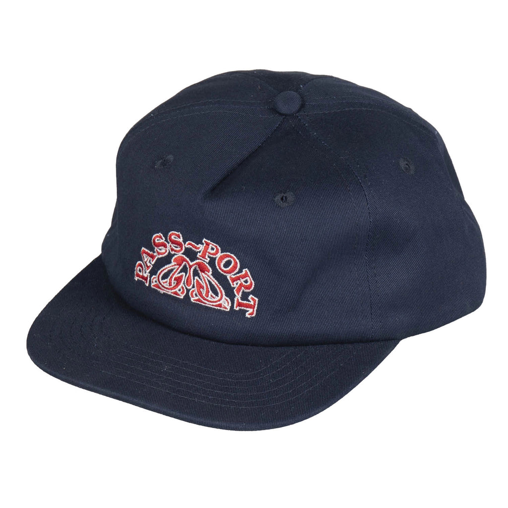 PassPort Crystal 5 Panel Cap - Navy
