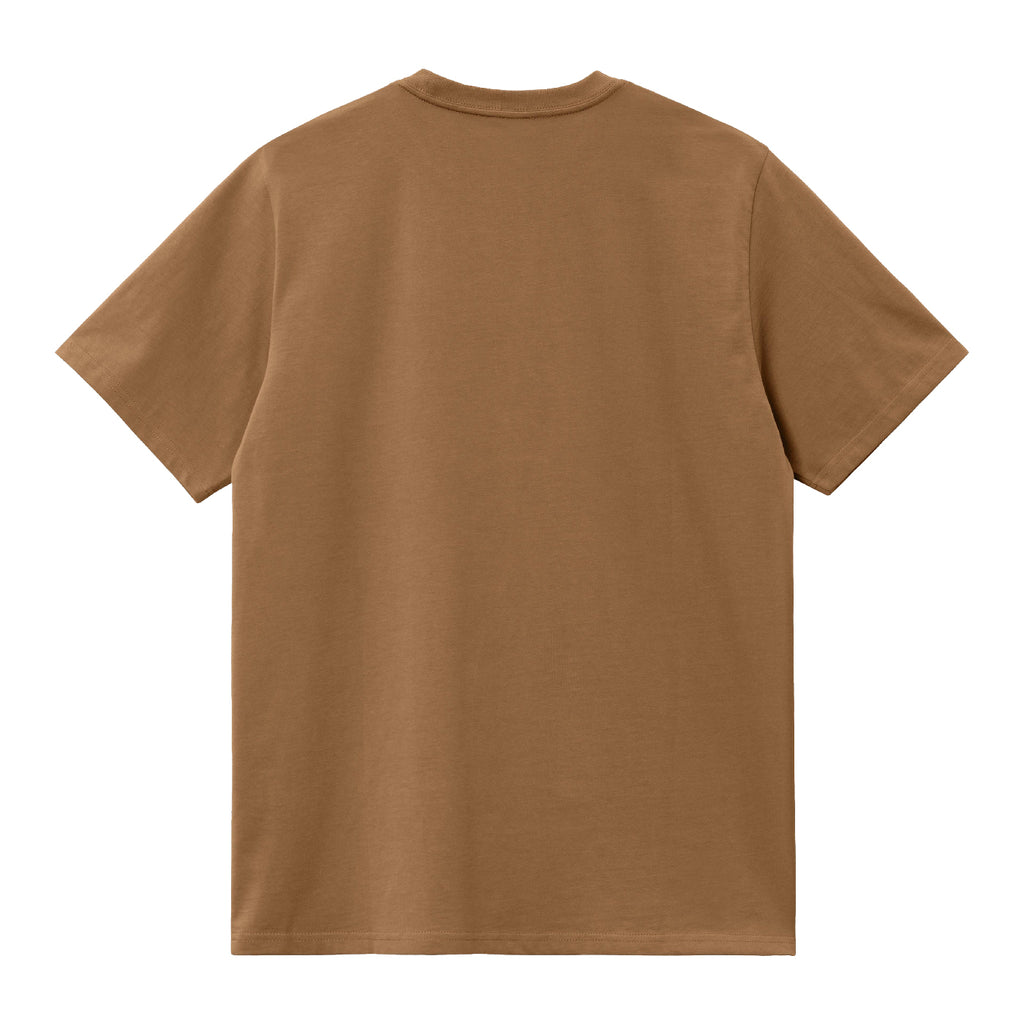 Carhartt American Script T Shirt - Hamilton Brown - back