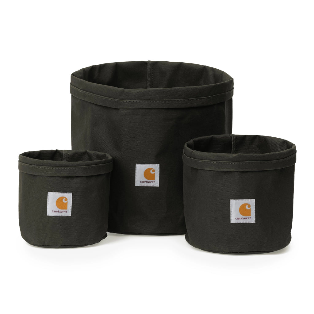 Carhartt WIP Canvas Planter Set - Olive - front