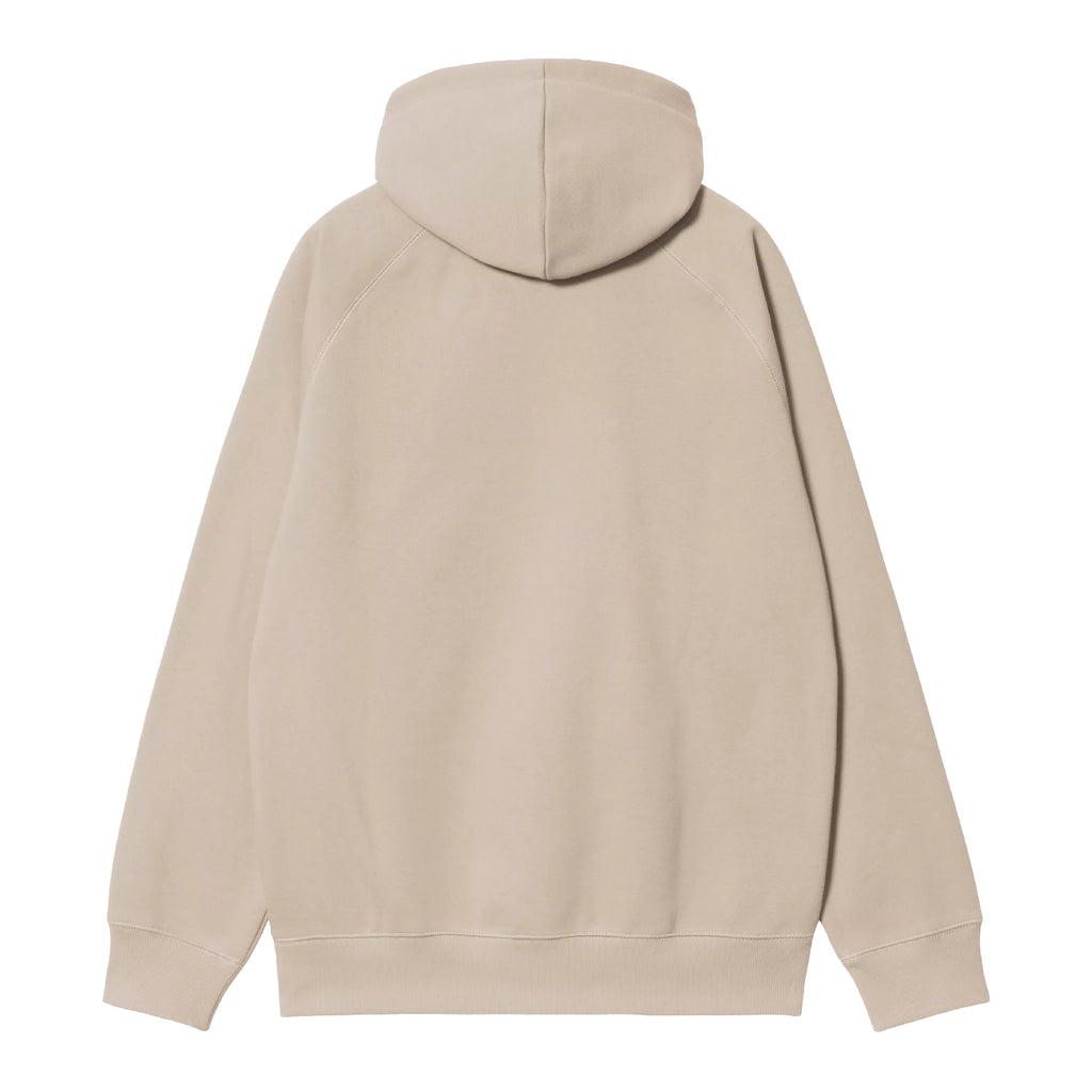 Carhartt WIP Hooded Chase Sweat -  Fleur De Sel / Gold - back