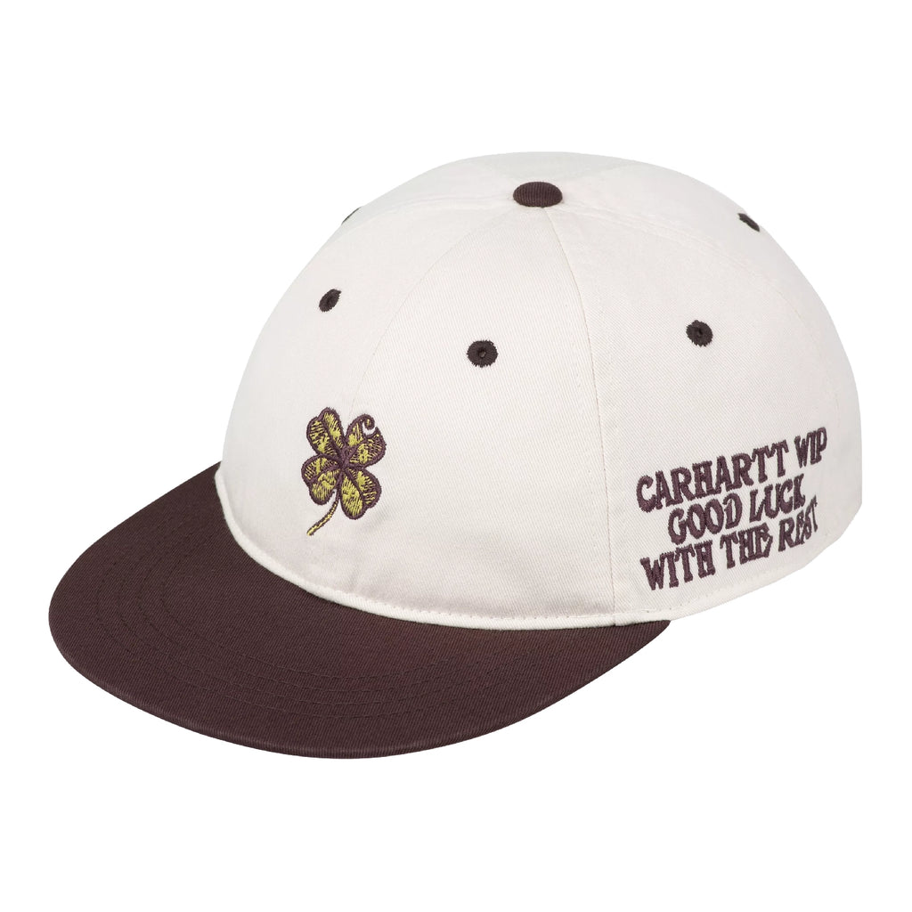Carhartt WIP Clover Cap - Wax / Palisander - front