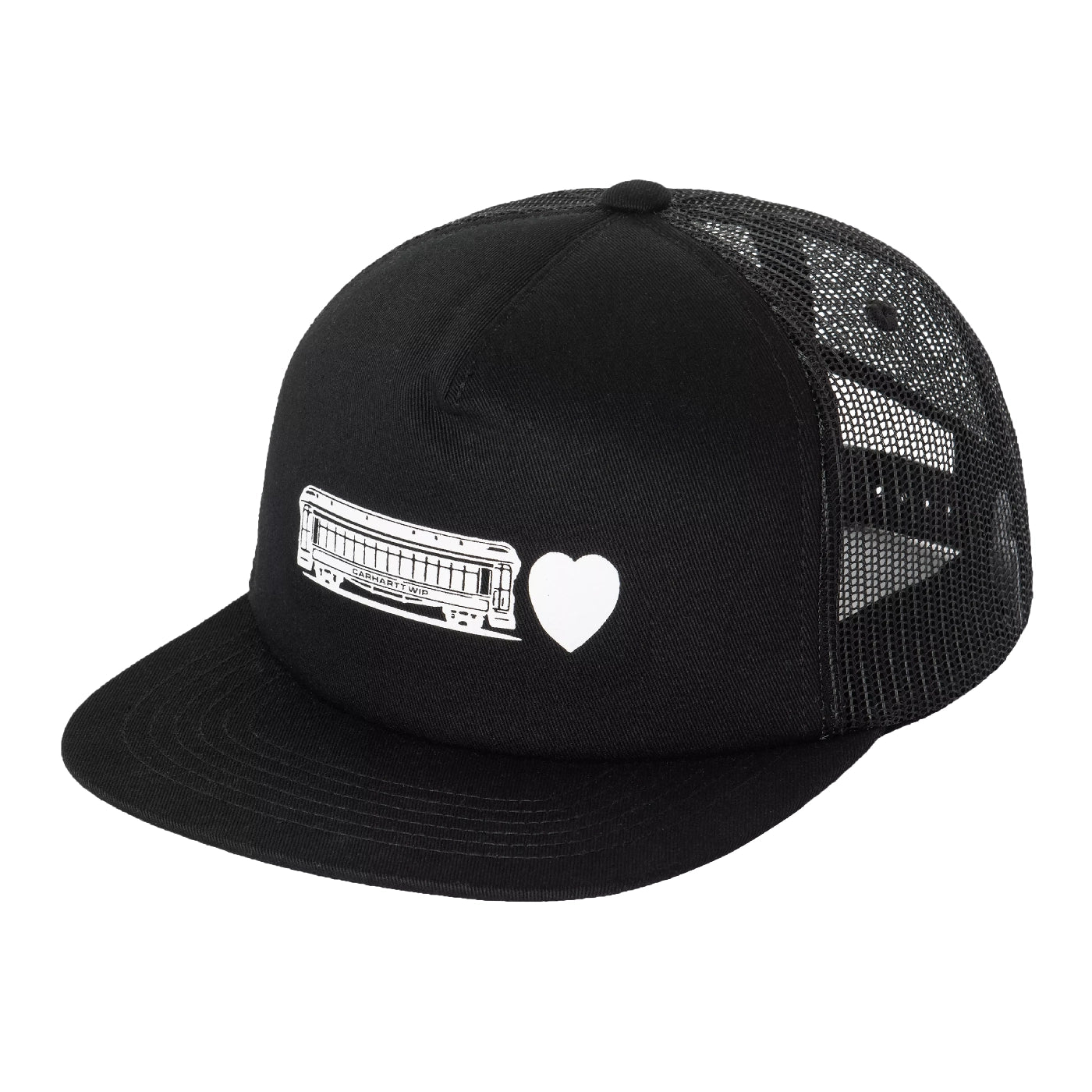 Deconstructed Trucker Cap in Black by Carhartt | Bored of Southsea