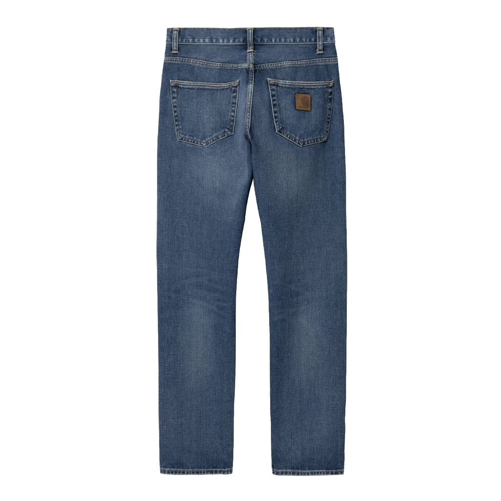 Carhartt WIP Klondike Pant - Blue Dark Used Wash - back