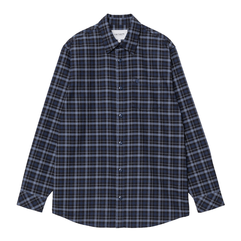 Carhartt WIP L/S Widmark Check Shirt - Jupiter - front