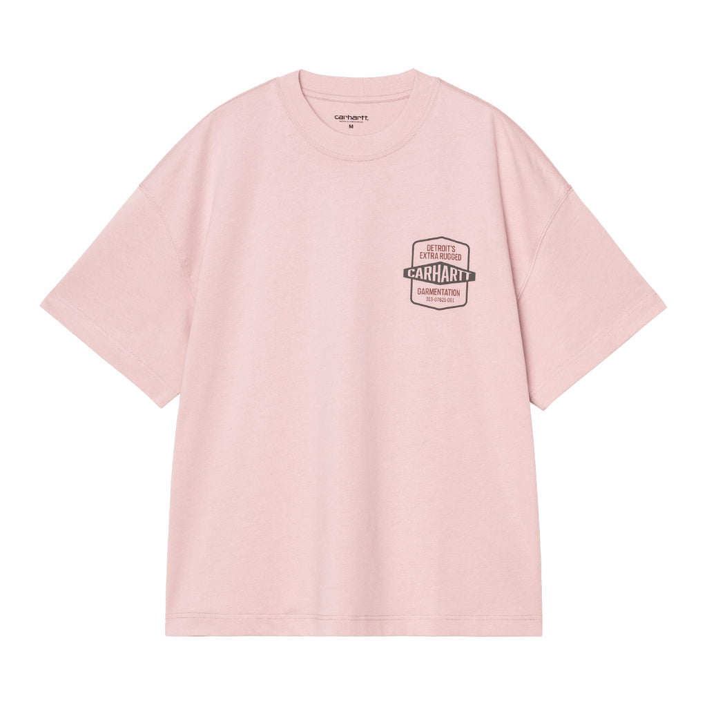 Carhartt WIP Networks T Shirt - Glassy Pink - front
