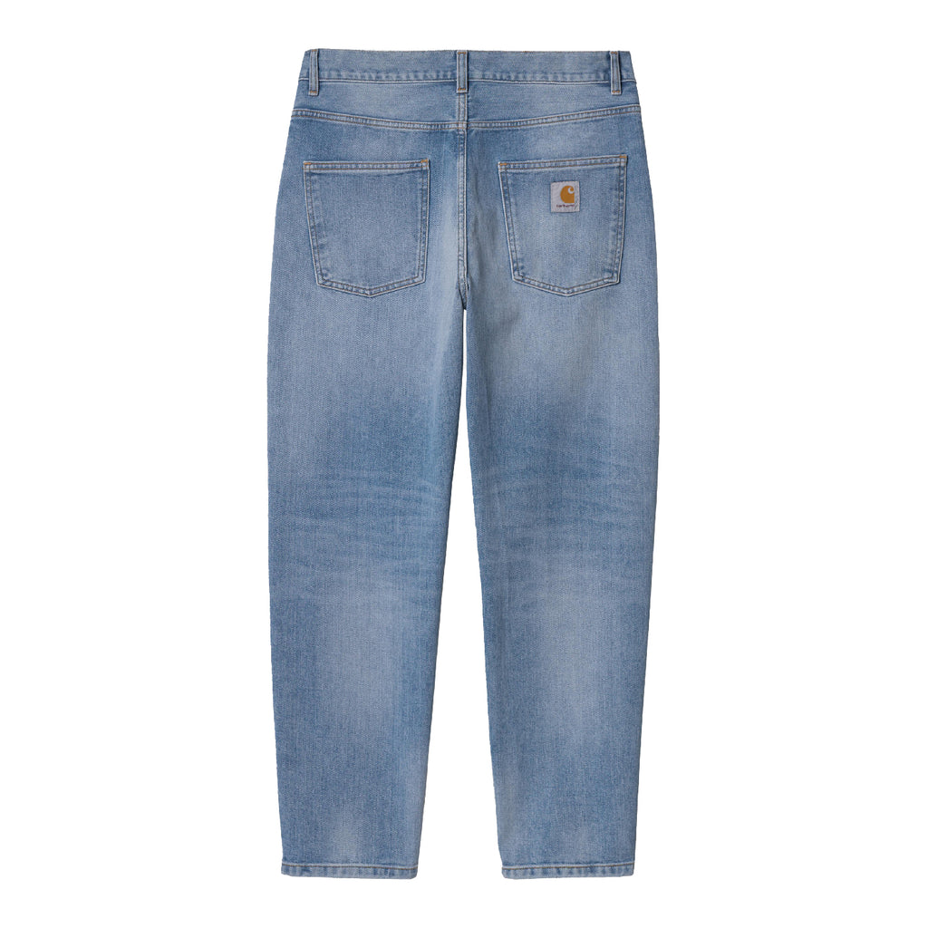 Carhartt WIP Newel Pant - Blue Light Used Wash - back