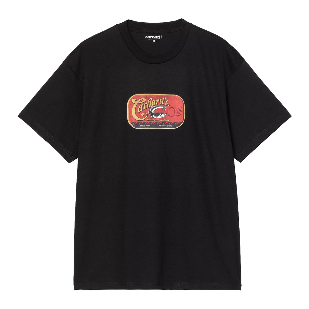 Carhartt WIP Sardinas T Shirt - Black - front