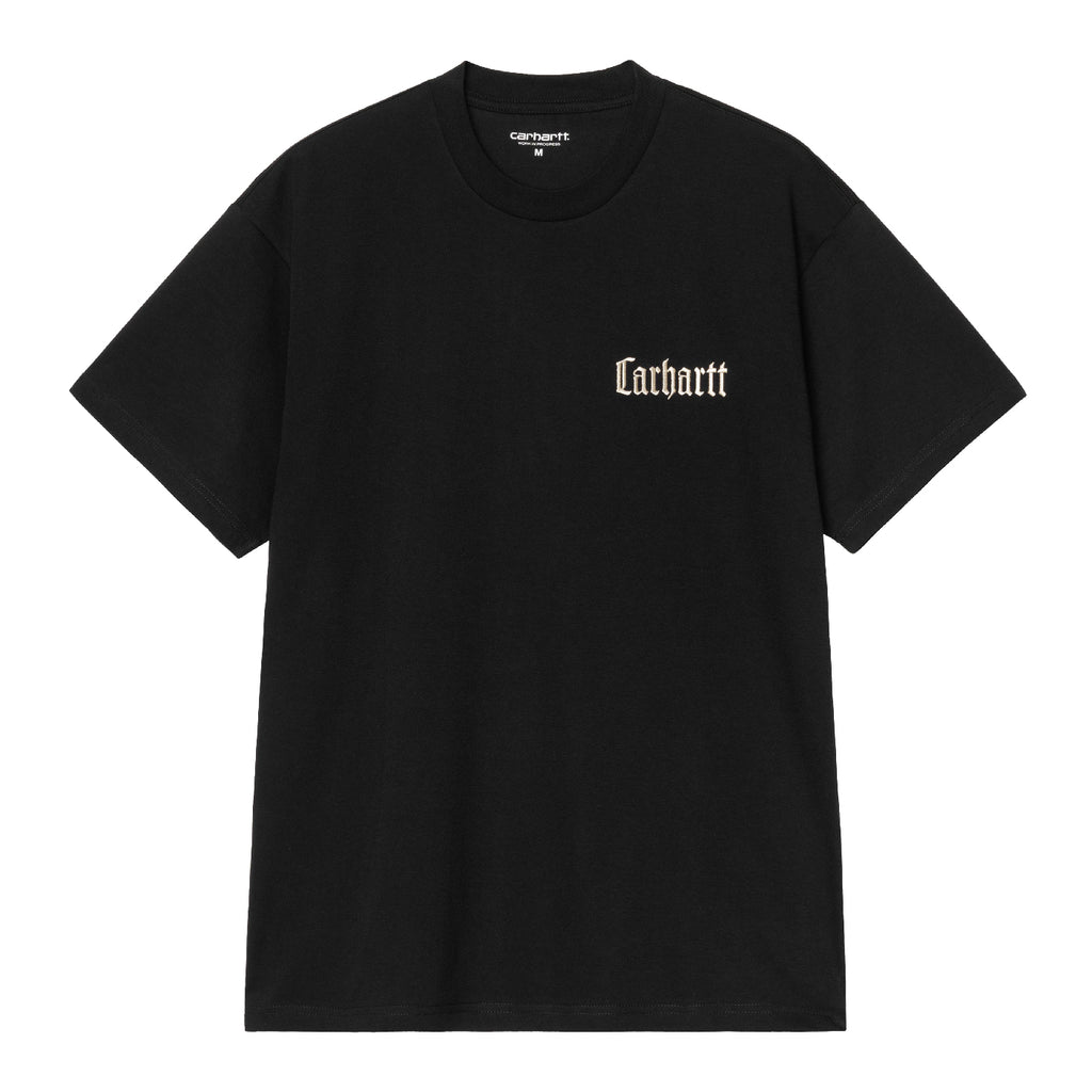 Carhartt WIP Schooling T Shirt - Black - front