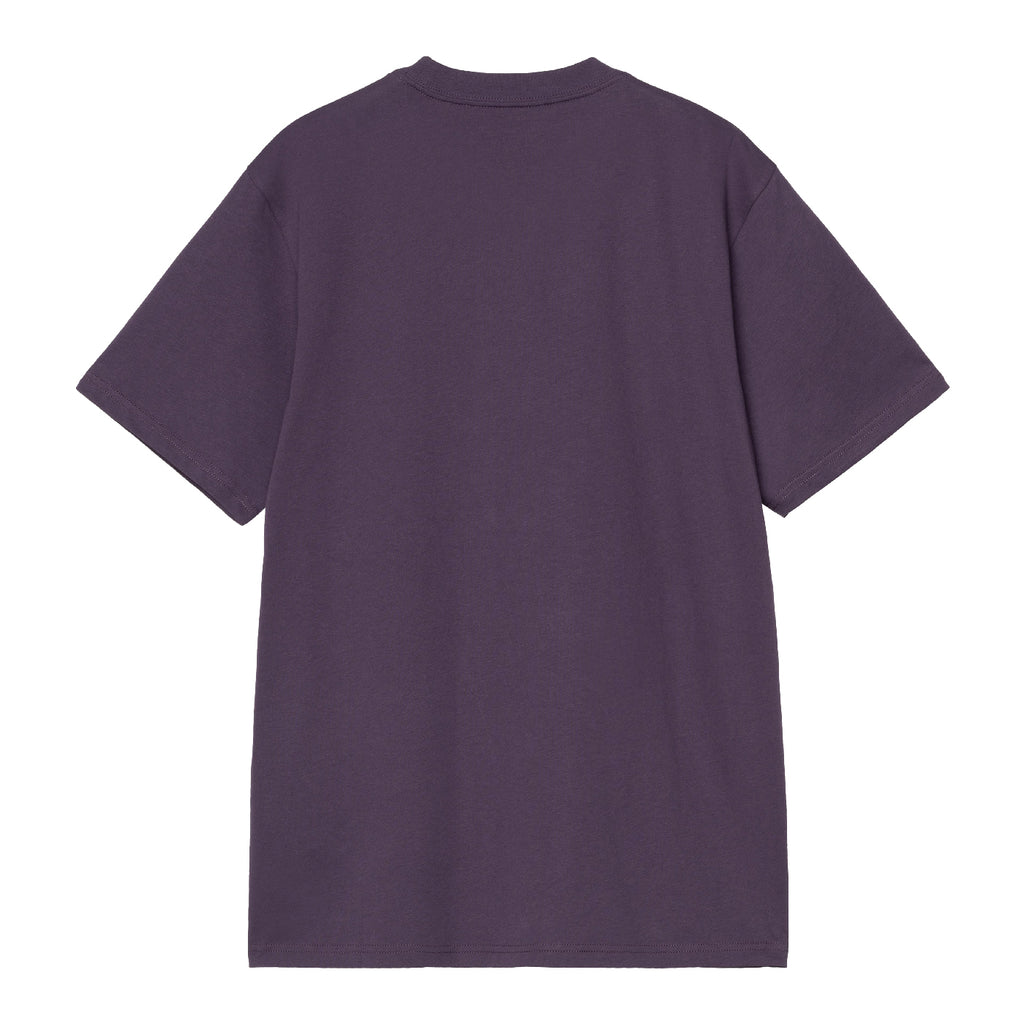 Carhartt WIP Script T Shirt - Lokers / Salt - back