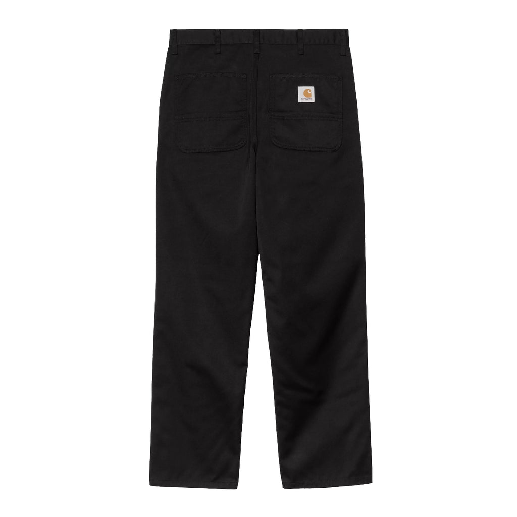 Carhartt WIP Simple Pant - Black stone canvas - back