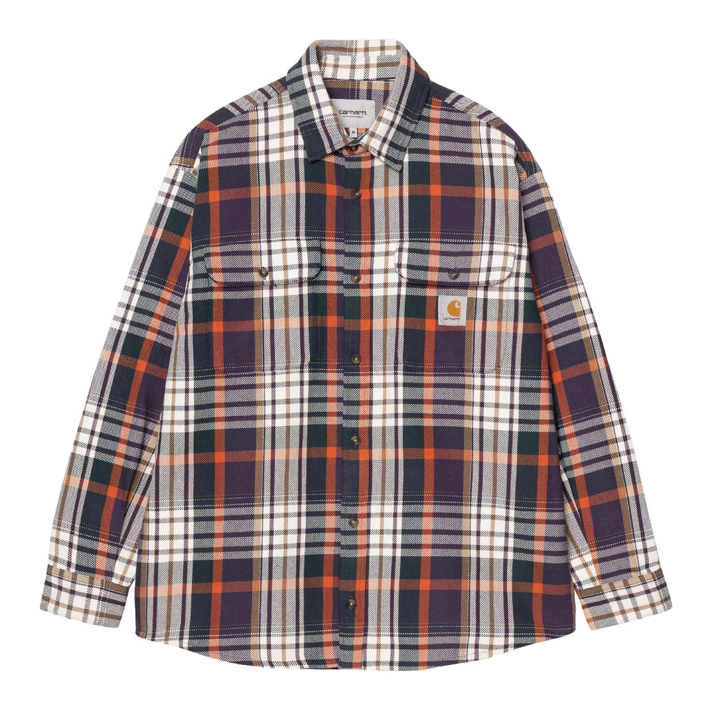 Carhartt WIP L/S Tamblyn Shirt - Tamblyn Check / Lokers - front