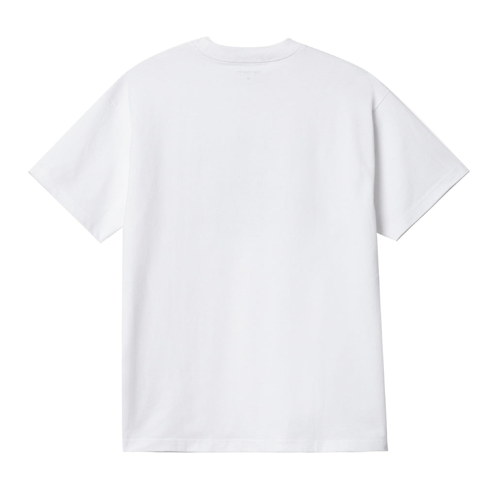 Carhartt WIP Theory and Practice T Shirt - White - back