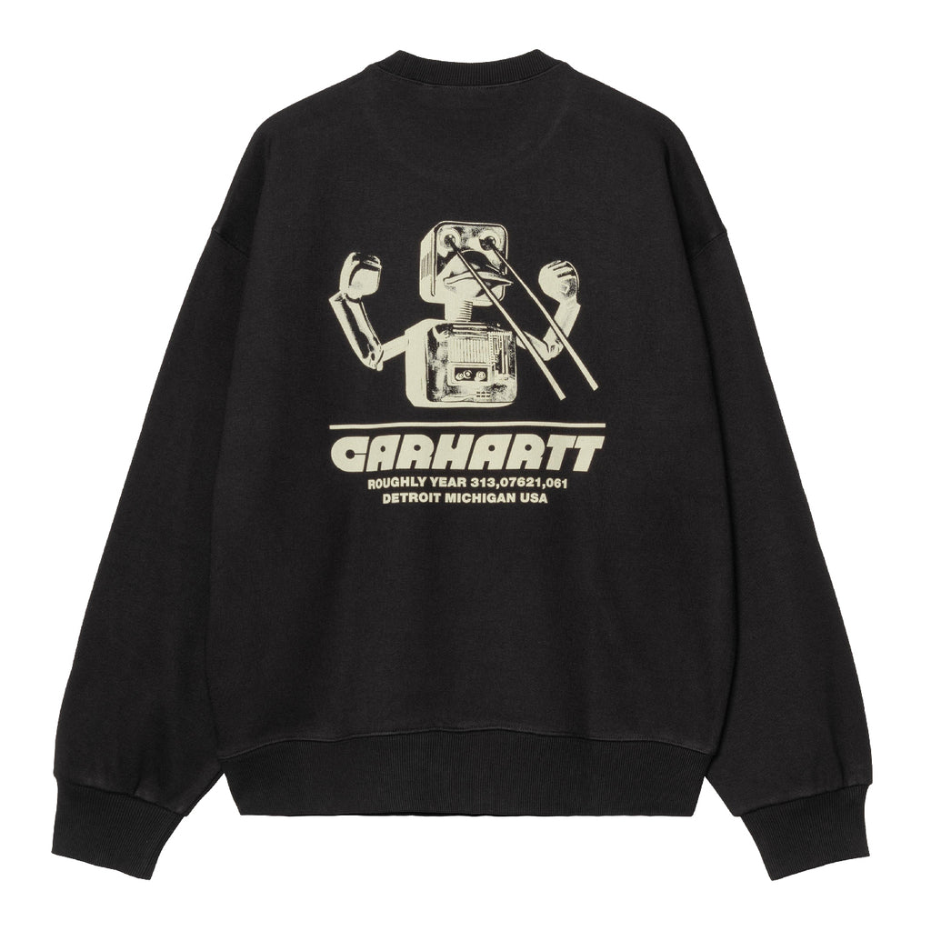 Carhartt WIP Wiptopia Sweatshirt - Black - back