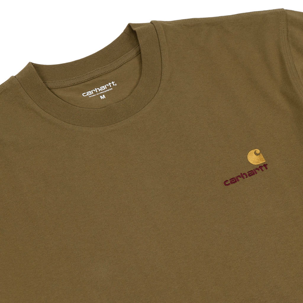American Script T Shirt in Larch by Carhartt WIP - front