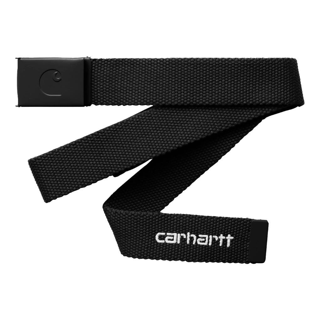 Carhartt WIP C-Logo Belt Tonal - Black / White - main