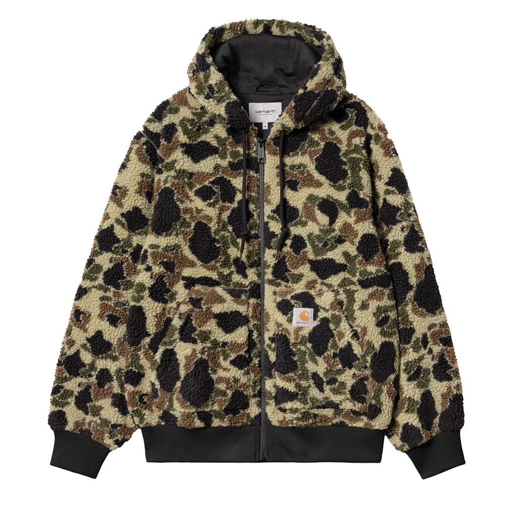 Carhartt WIP OG Active Liner Jacket - Camo Duck Jacquard Green - front