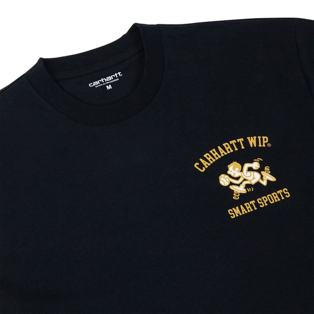 Carhartt WIP Smart Sports T Shirt - Black - front