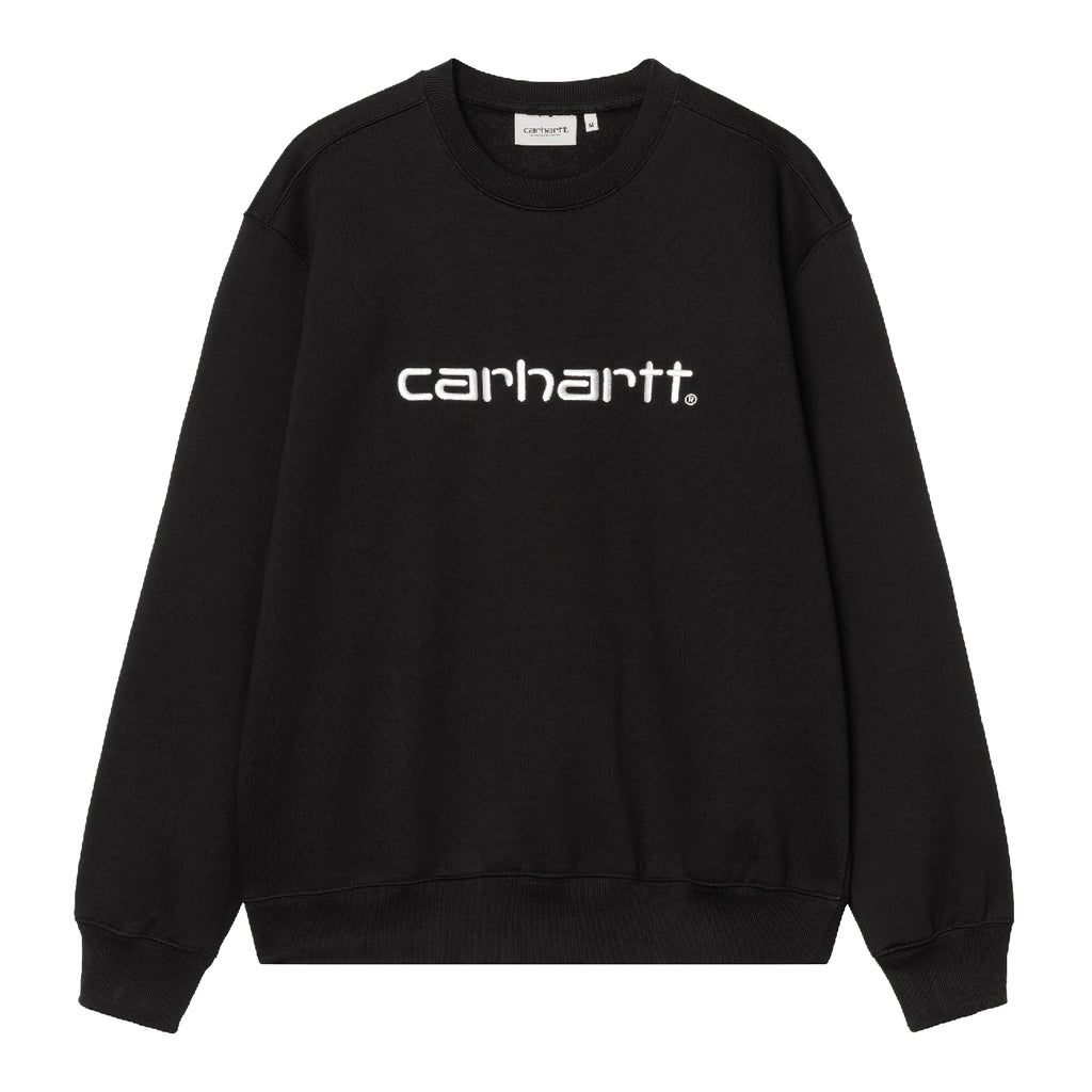 Carhartt WIP Carhartt Sweatshirt - Black / White - front