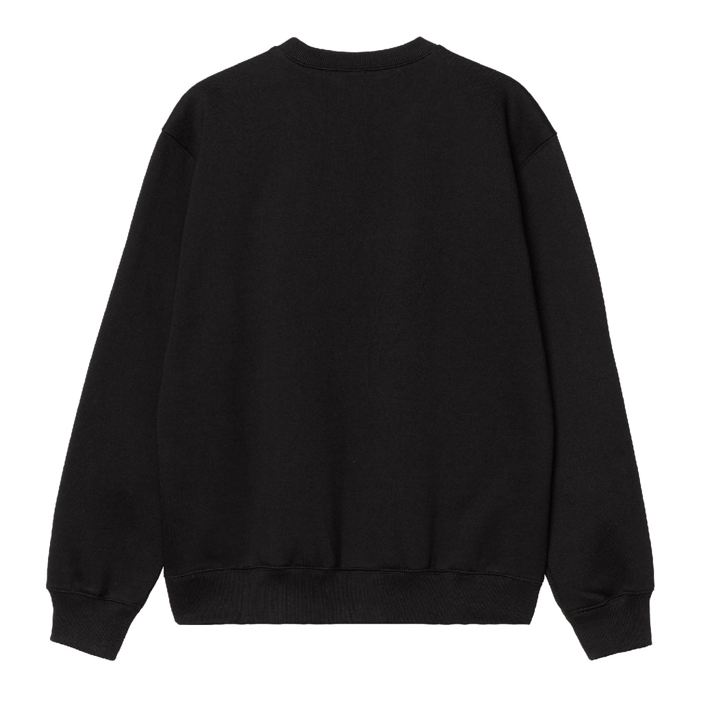 Carhartt WIP Carhartt Sweatshirt - Black / White - back