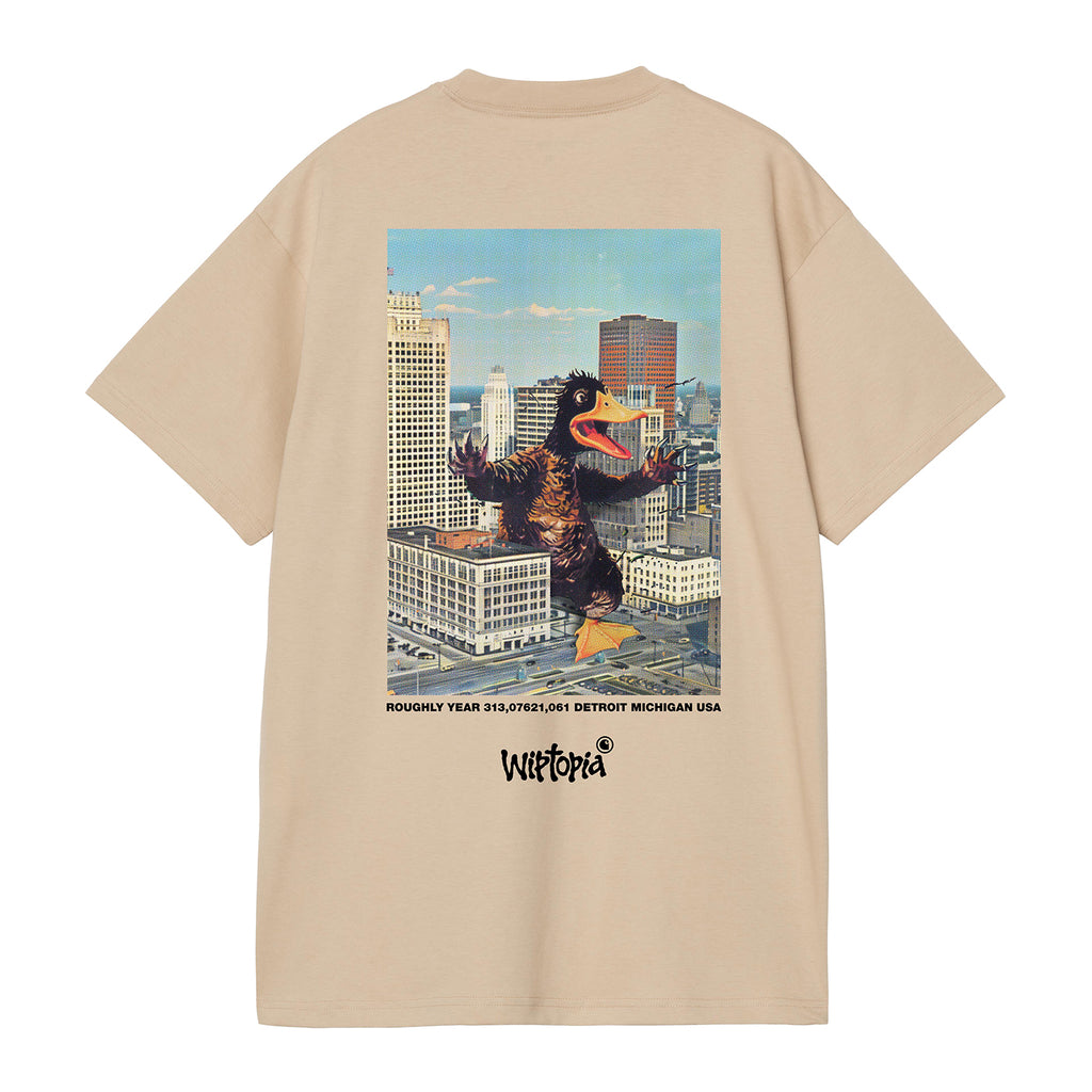 Carhartt WIP Wiptopia T Shirt - Wall - back