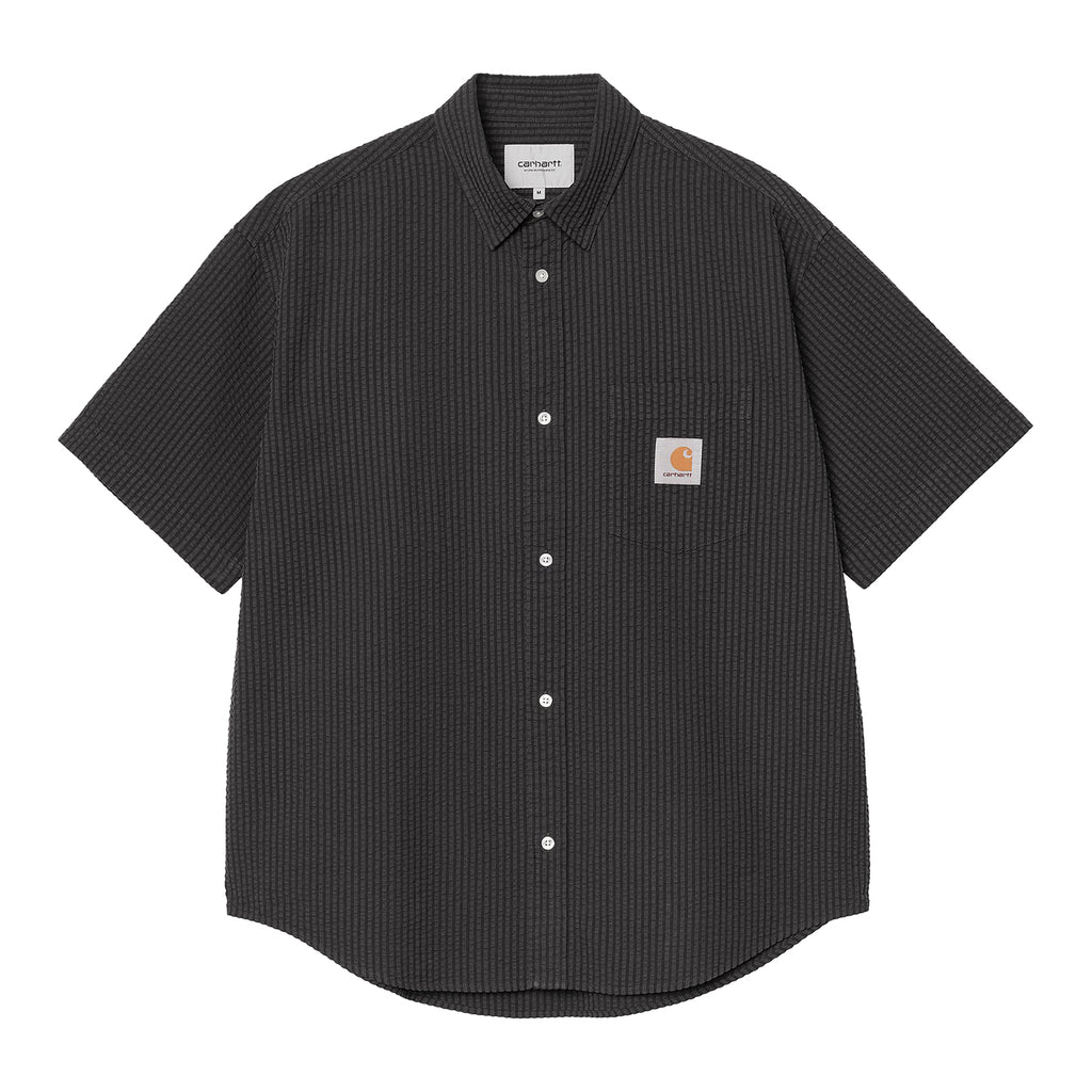 Carhartt WIP S/S Toland Shirt - Black - front