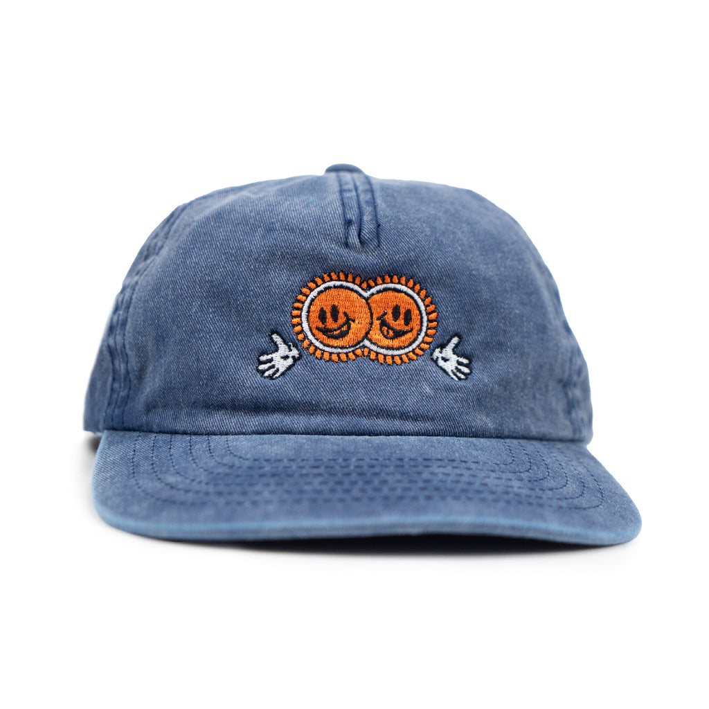 Southsea Bronx Cartoon Cap - Vintage Denim - front