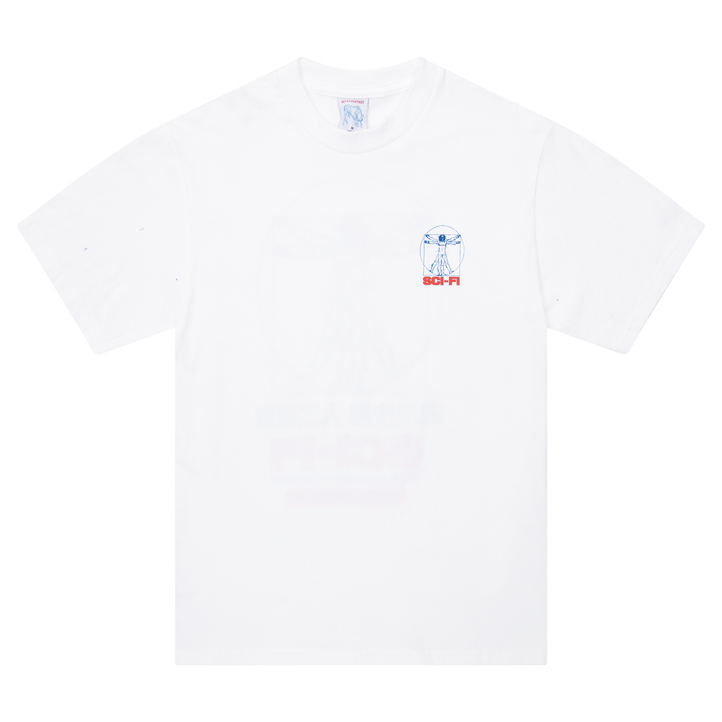 Sci-Fi Fantasy Chain of Being 2 T Shirt - White