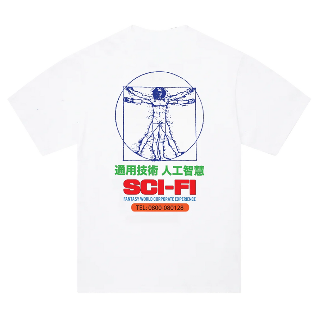 Sci-Fi Fantasy Chain of Being 2 T Shirt - White