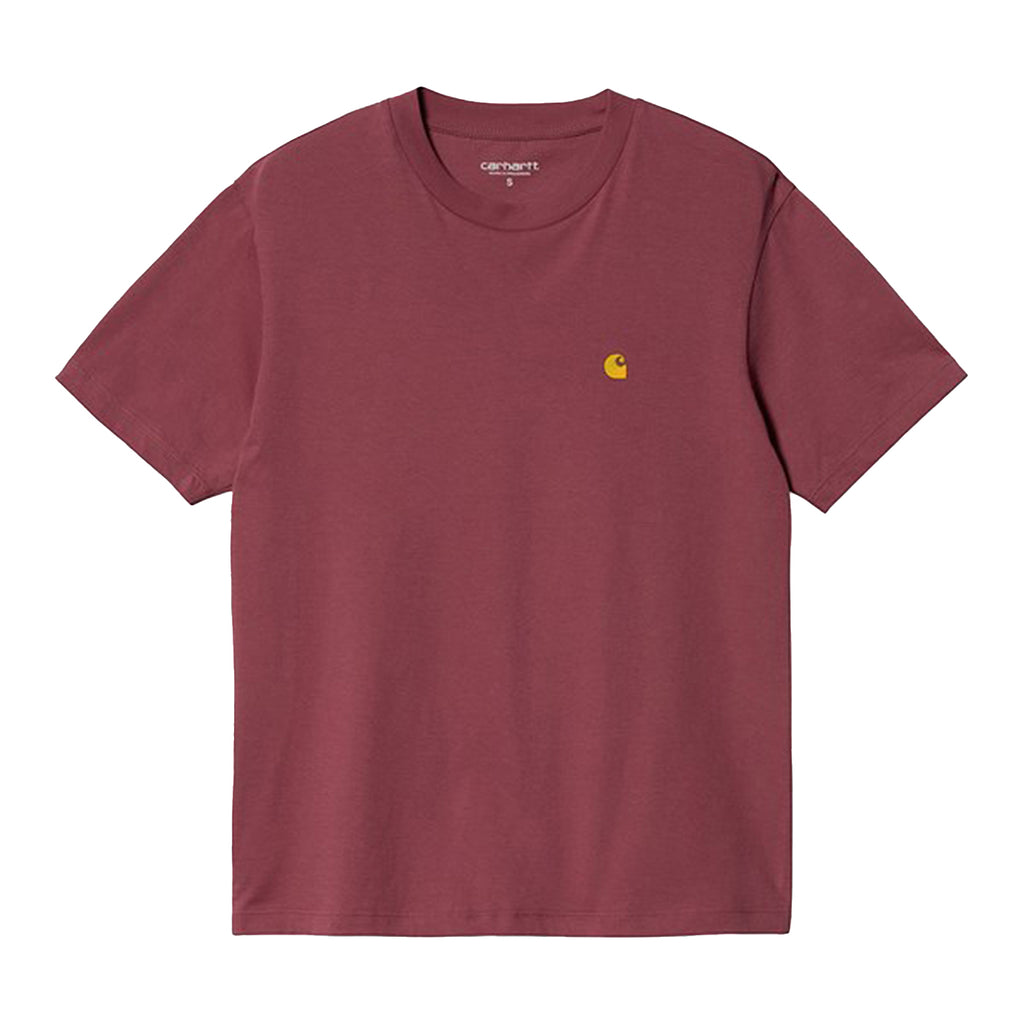 Carhartt WIP Chase T Shirt - Punch / Gold