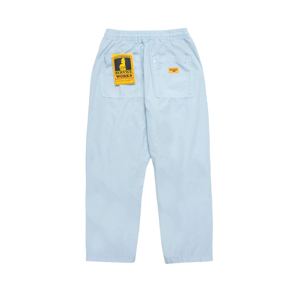 Service Works Poplin Chef Pant - Powder - back