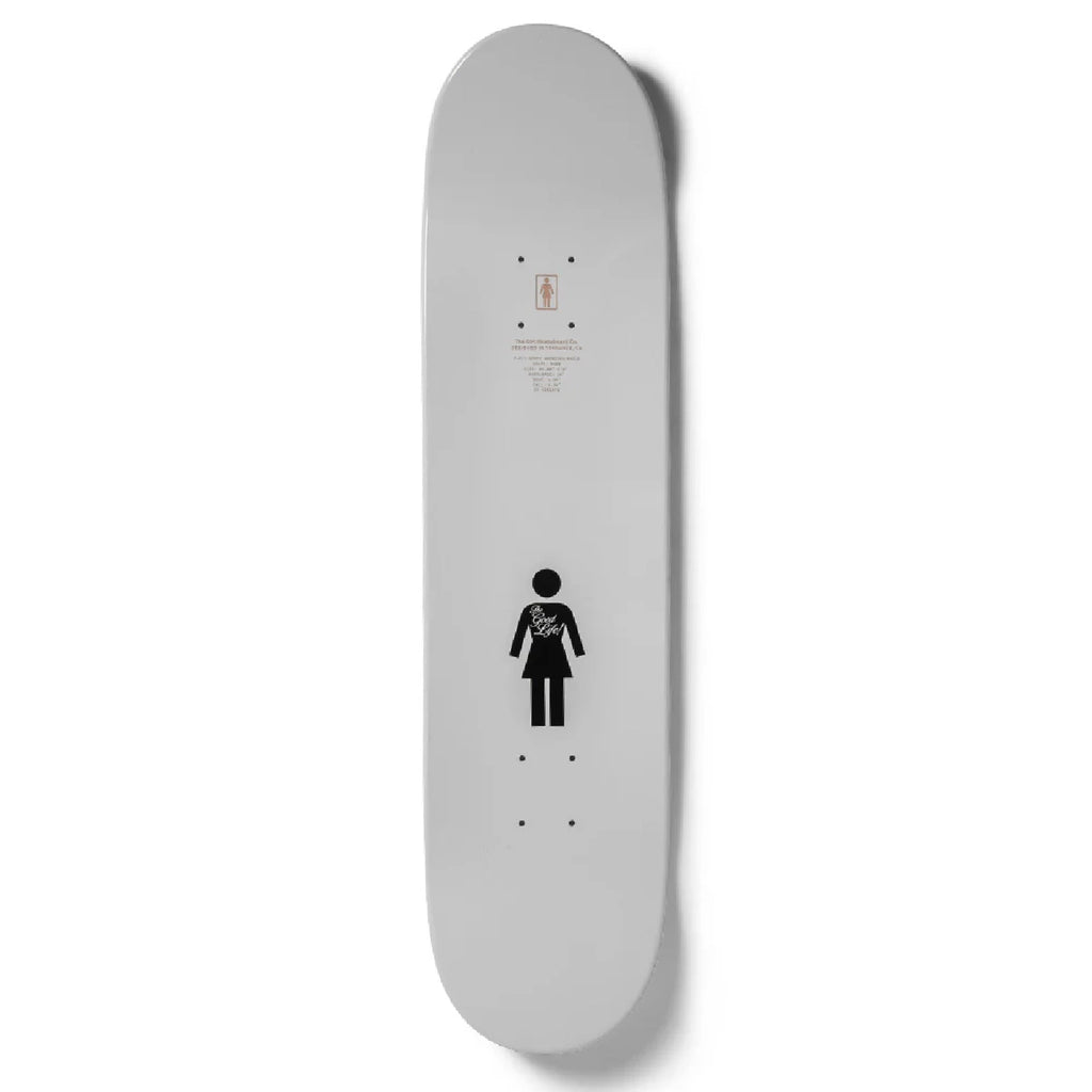 Girl Skateboards x TheGoodLife! Griffin Gass Skateboard Deck 8" Twin Tip - Top 