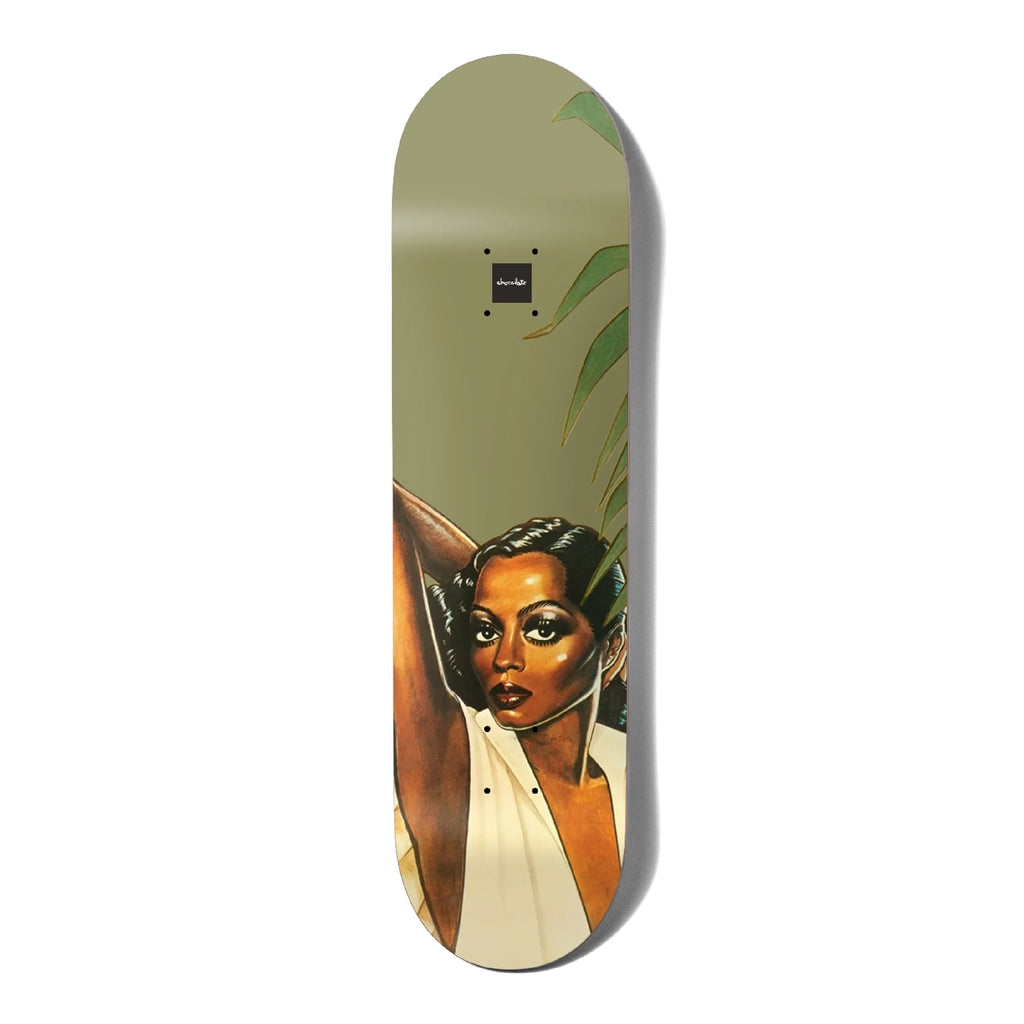 Chocolate Skateboards Queen Carl Aikens Skateboard Deck - 8.5" - bottom