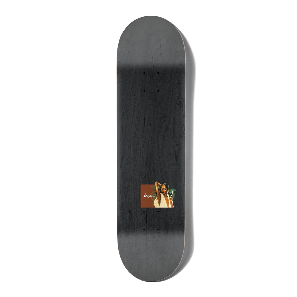 Chocolate Skateboards Queen Carl Aikens Skateboard Deck - 8.5" - top