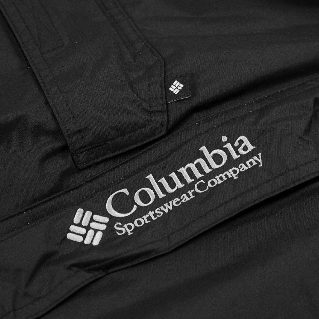 Columbia Challenger II Pullover Jacket - Black - closeup