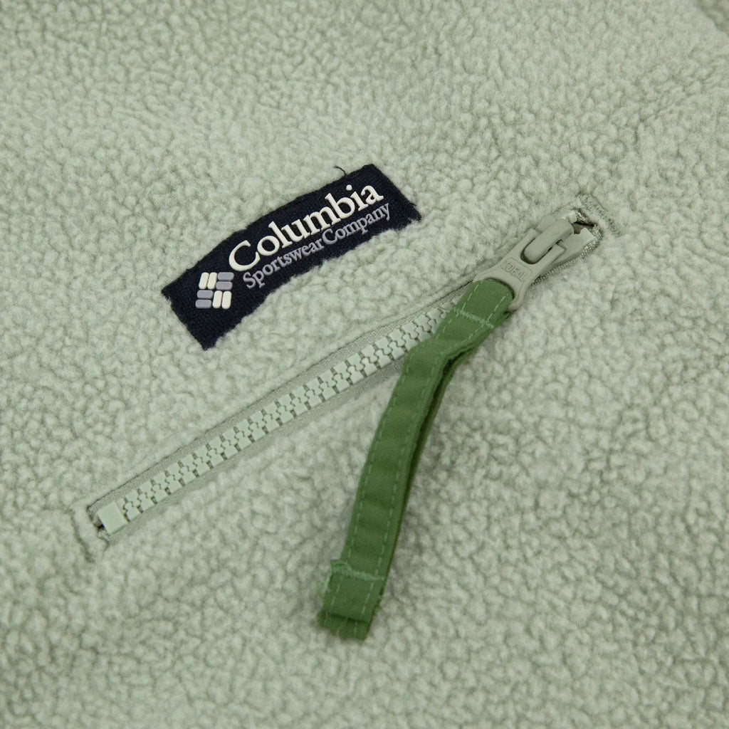 Columbia Helvetia II Half Snap Fleece Fleece - Safari - pocket