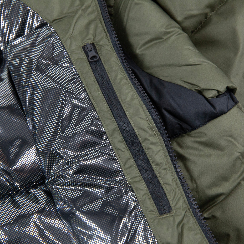 Columbia Pike Lake II Jacket - Stone Green / Shark - lining