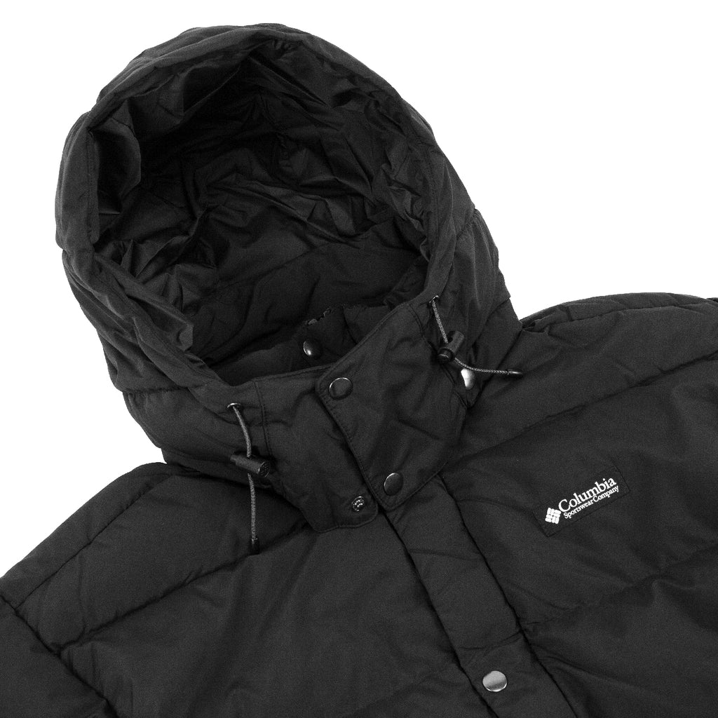 Columbia Wallowa Down Hooded Jacket - Black - hood