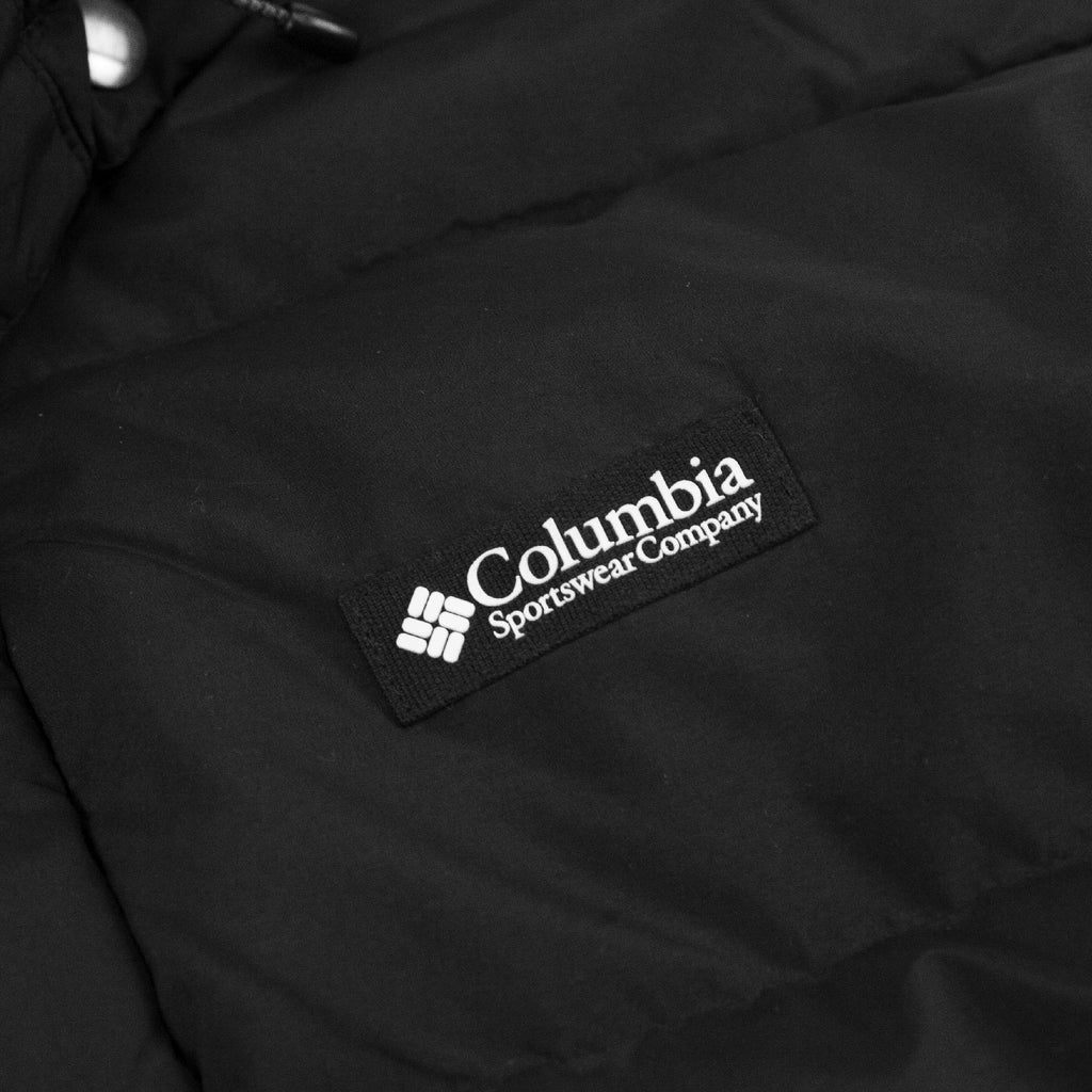 Columbia Wallowa Down Hooded Jacket - Black - branding