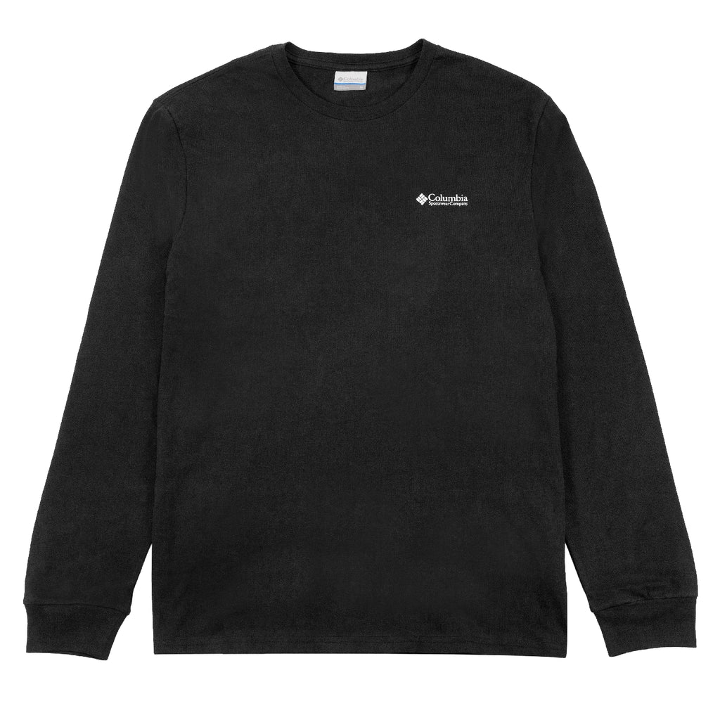 Columbia Explorers Canyon L/S T Shirt - Black - front