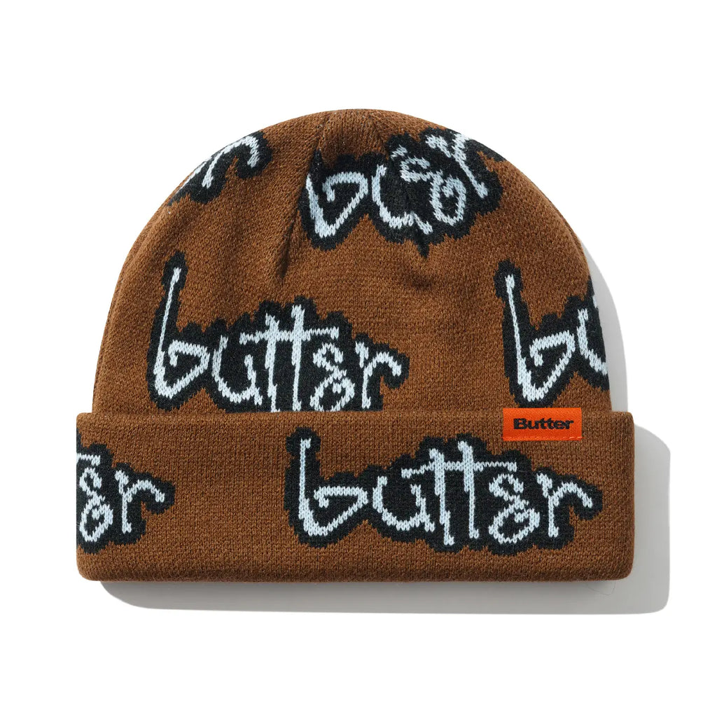 Butter Goods Connection Cuff Beanie - Chocolate - main