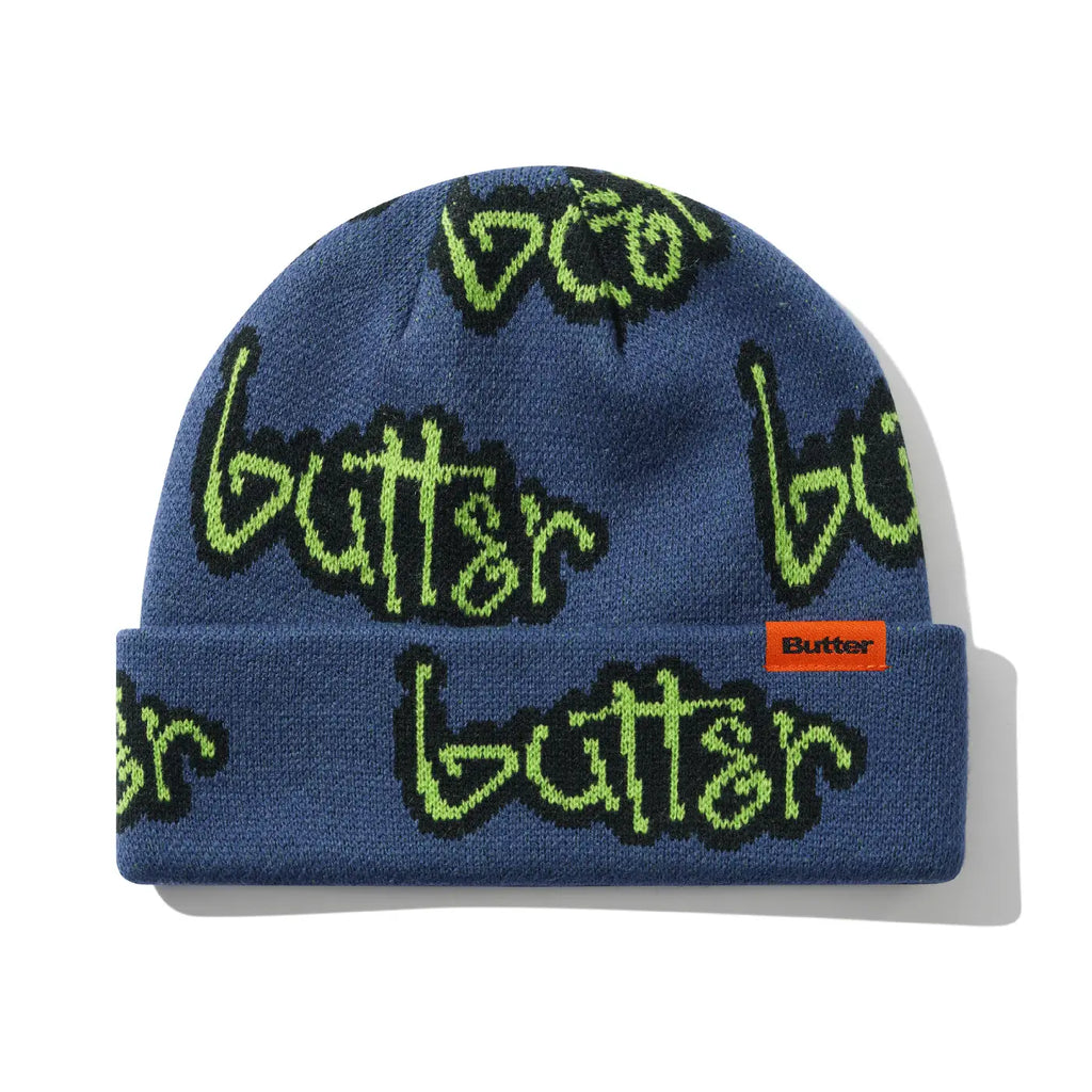 Butter Goods Connection Cuff Beanie - Denim - main