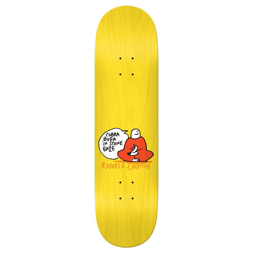 Krooked Skateboards Cromer Buda Skateboard deck 8.38"