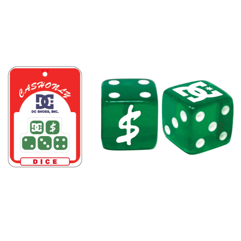 DC x Cash Only Dice Set - White - main